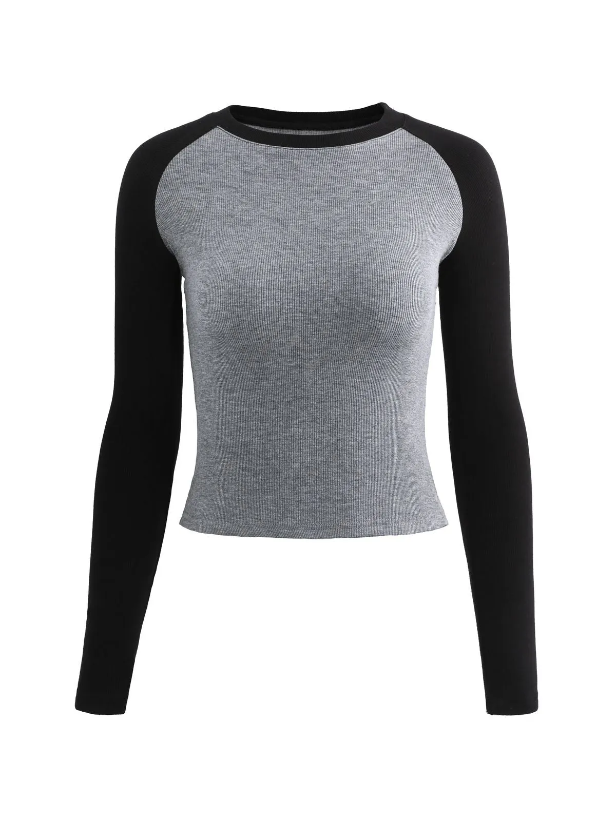 Raglan Sleeve Grunge Trendy Wing Print Crop Top