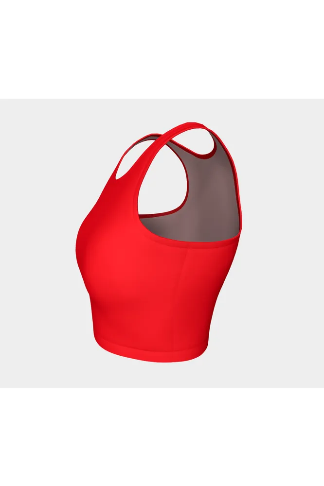 Rainbow Red Athletic Top