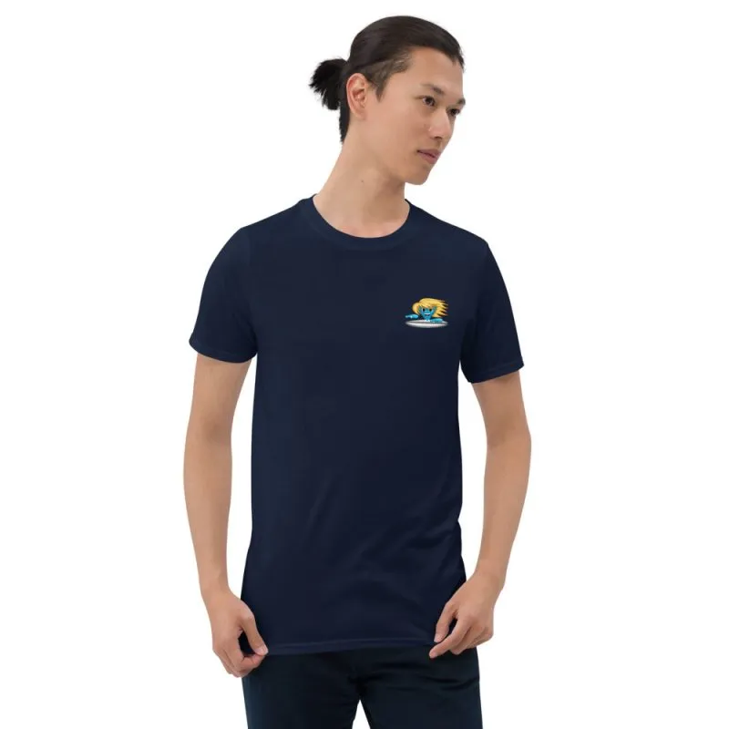 S&B Unisex Short Sleeve Surf in Hawaii T-Shirt - 100% Ring-Spun Cotton, Durable Double Stitching, Pre-Shrunk, Available in Multiple Sizes & Colors.