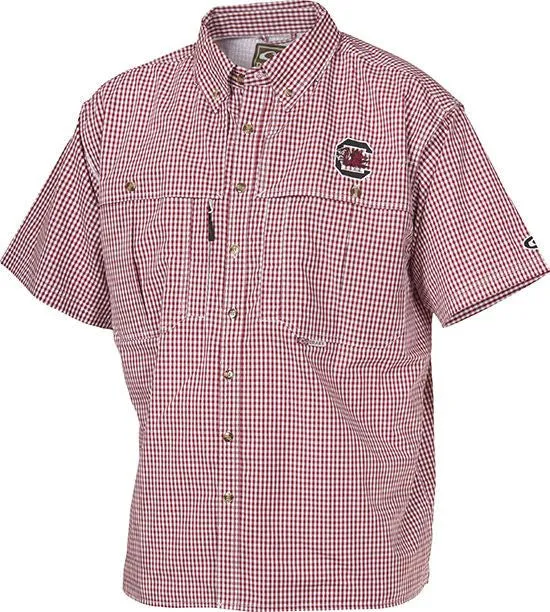 South Carolina Plaid Wingshooter's Shirt Short Sleeve