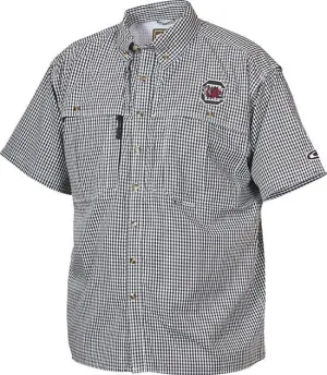 South Carolina Plaid Wingshooter's Shirt Short Sleeve