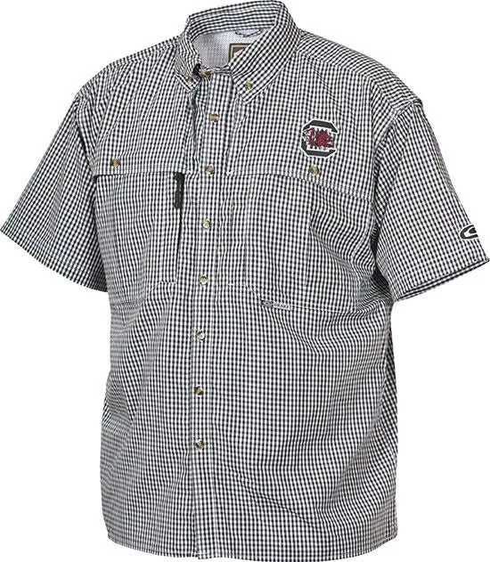 South Carolina Plaid Wingshooter's Shirt Short Sleeve