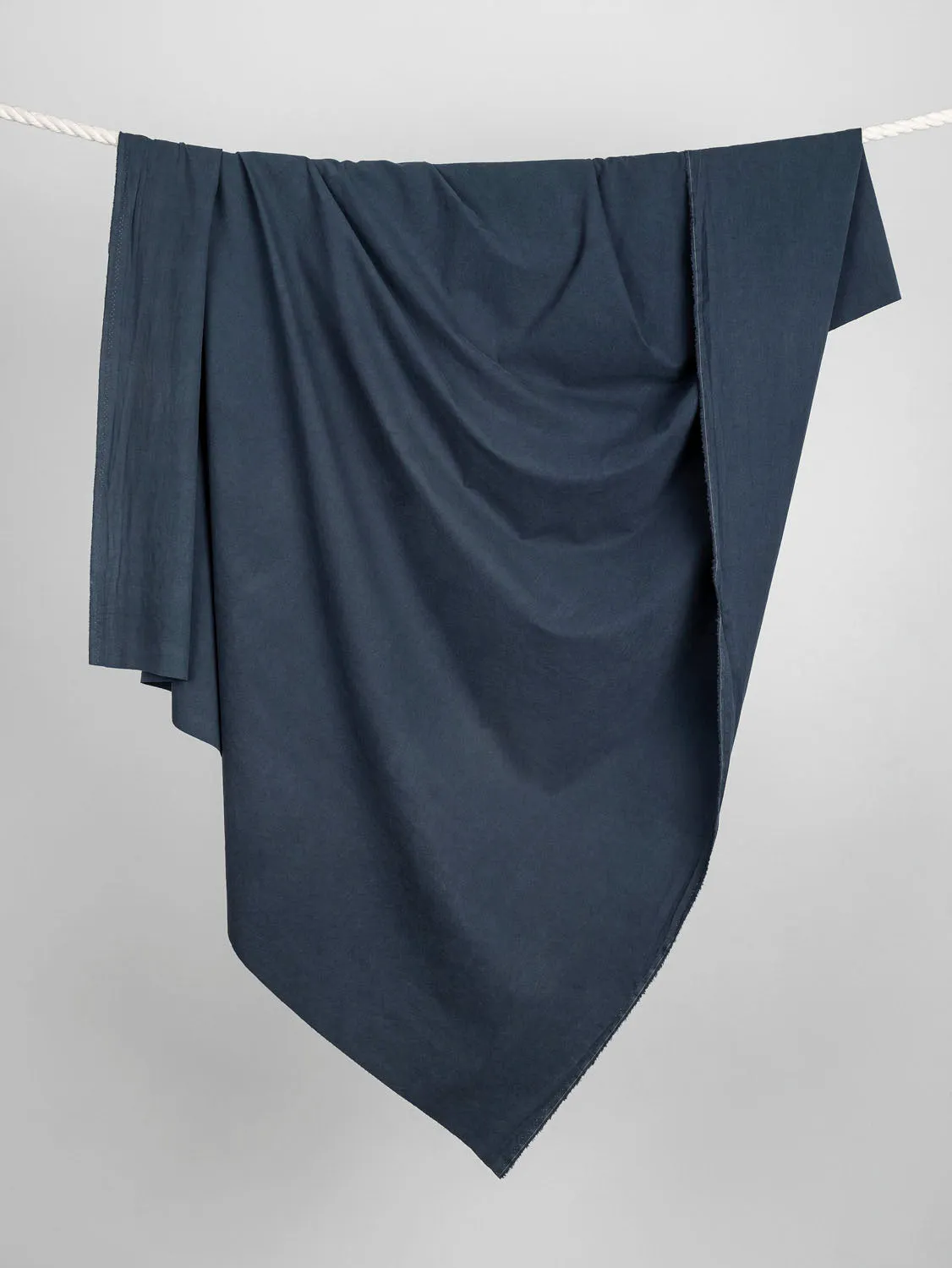 Substantial Organic Cotton Broadcloth - Deep Teal
