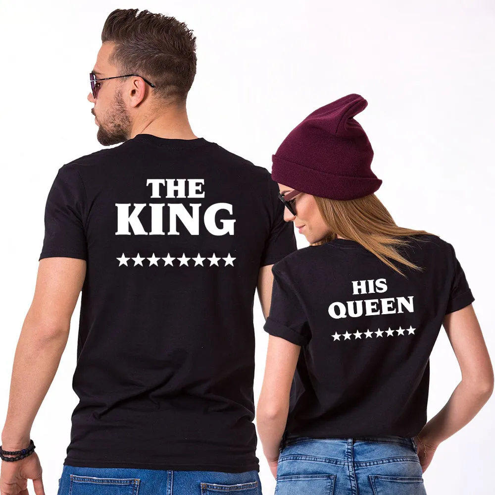 The King & His Queen Couple Tees
