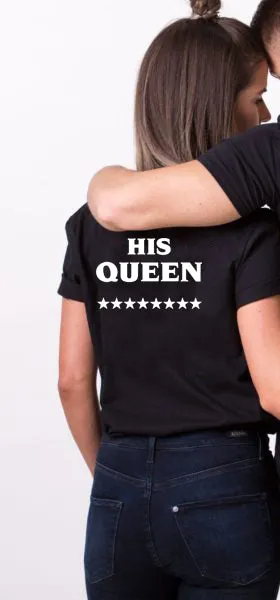 The King & His Queen Couple Tees