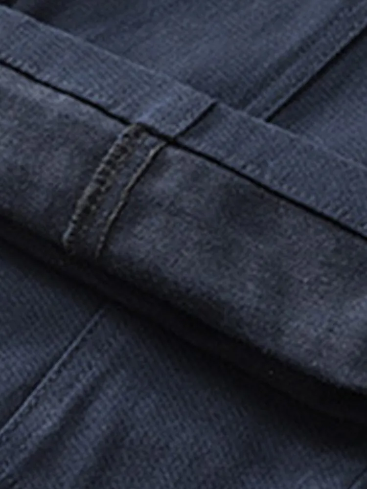 Versatile Draped Straight Leg Pants