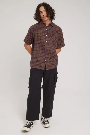 Worship Why Wait Zip Off Cargo Pant Washed Black