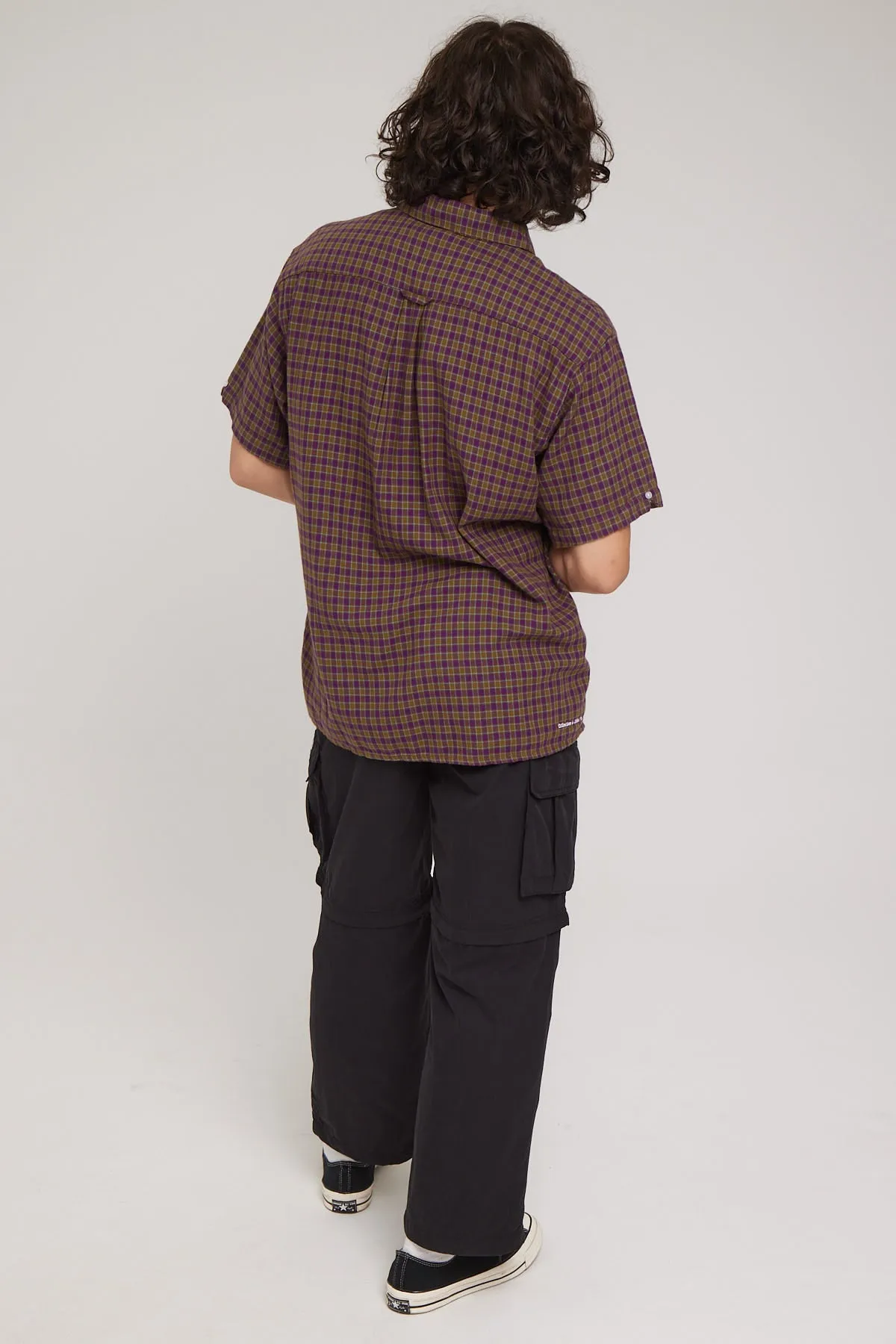 Worship Why Wait Zip Off Cargo Pant Washed Black